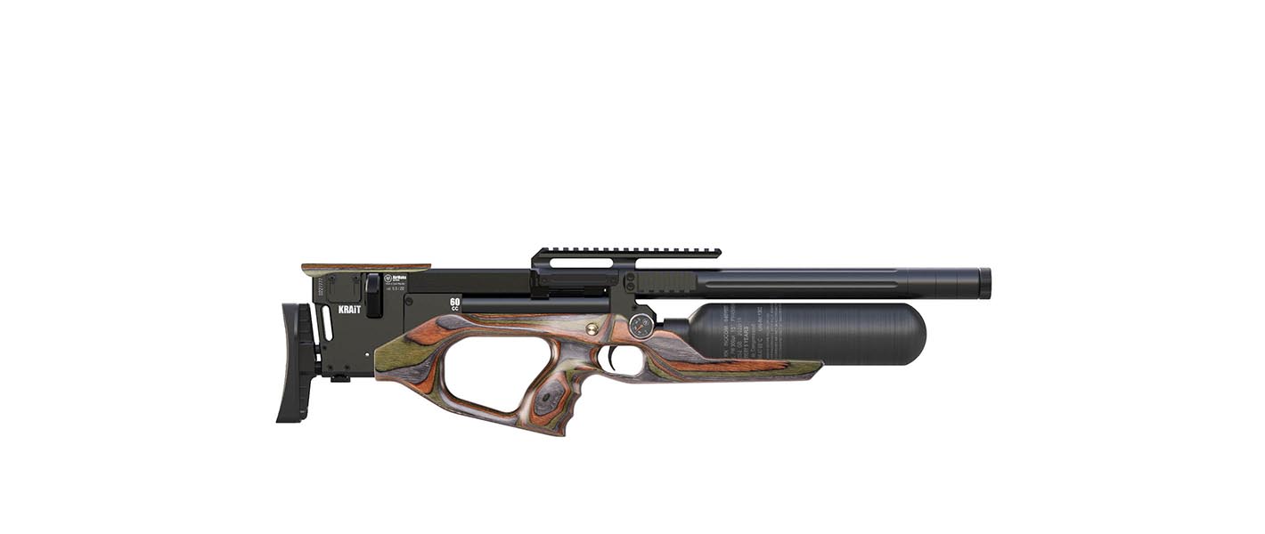 Krait Long 22 Forest Laminate Stock