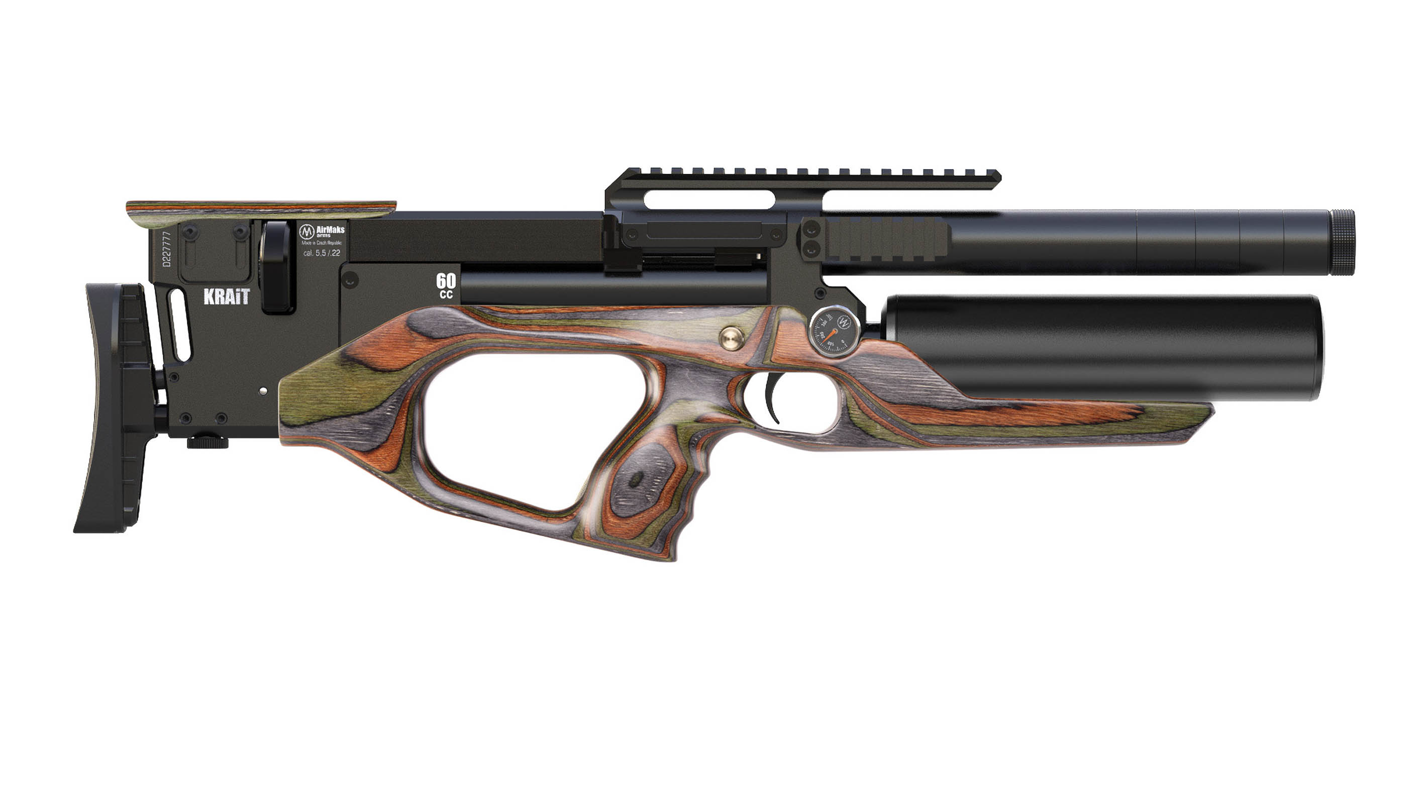 Krait-T Standard 22 Forest Laminate Stock